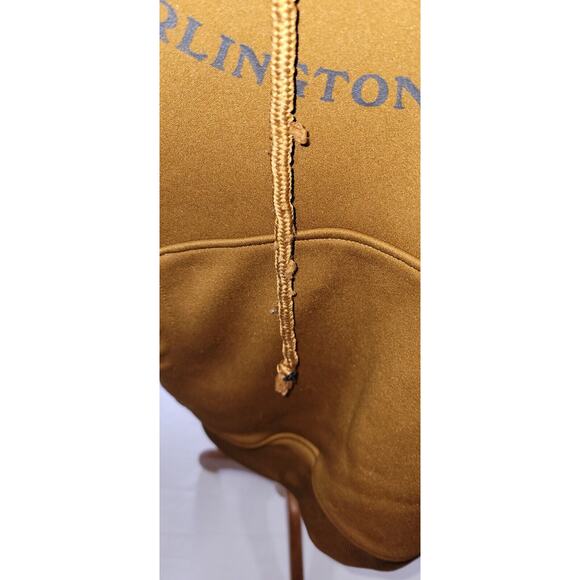 Burton Dry Ride Mens Medium Brown Logo Hooded Drawstring Pockets Sweatshirt - Picture 5 of 12